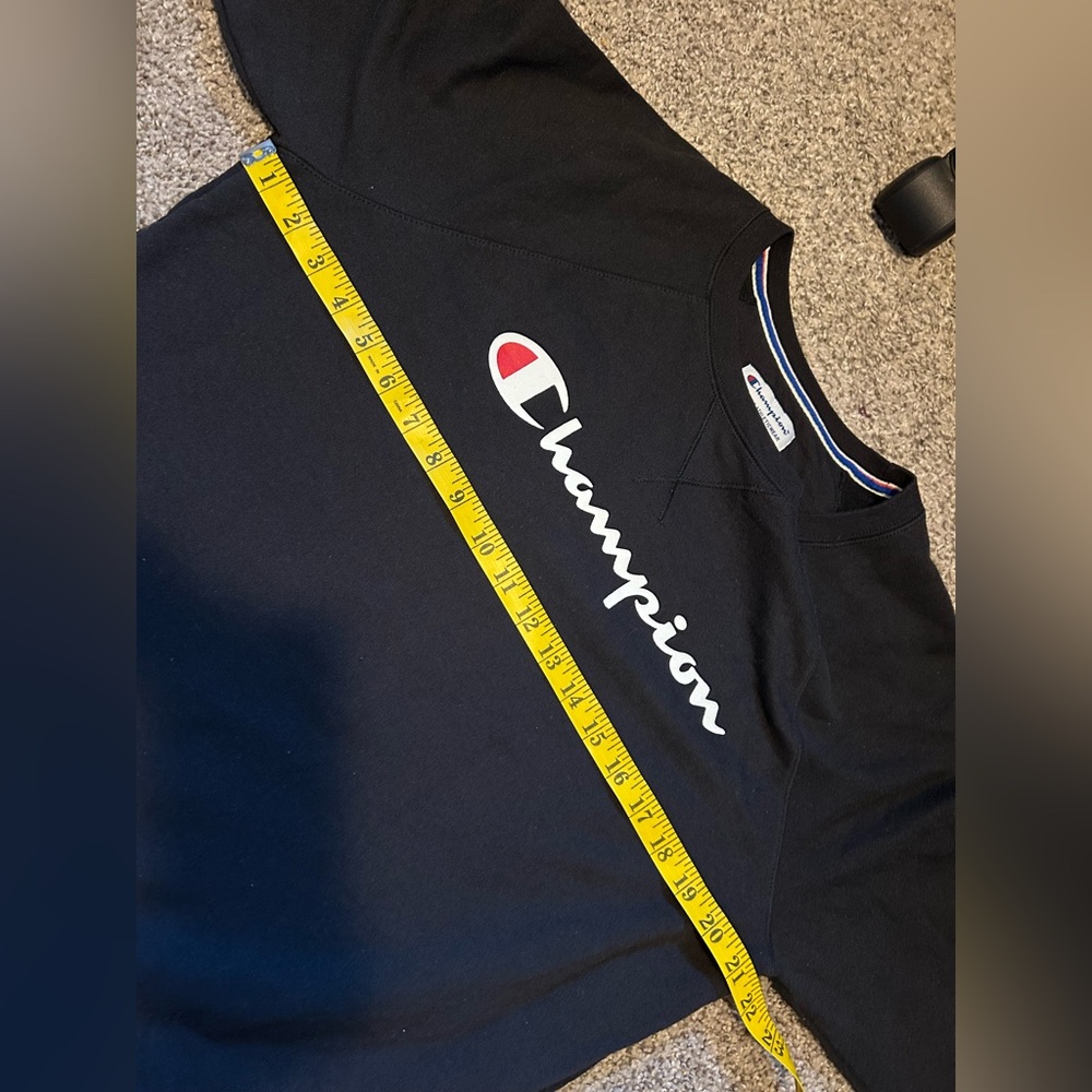 Champion Basic Long Sleeve Pullover Crewneck Swea… - image 5